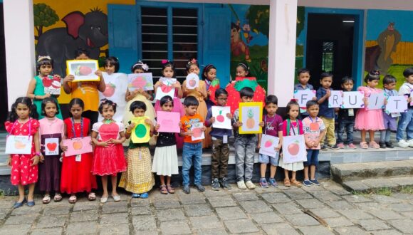 Fruits Day: Nursery Students